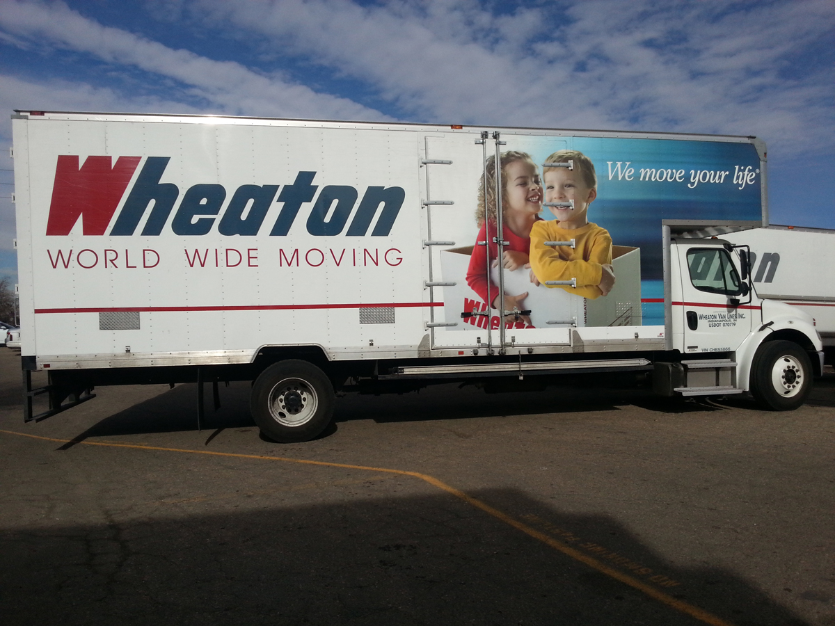 Wheaton World Wide Moving Truck
